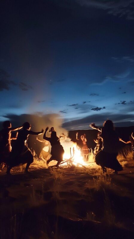 Imagen simbólica representando el taller de tantra yoga fuego Primal